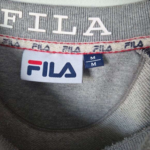 Fila Grey Crewneck Sweatshirt - Picture 4 of 4